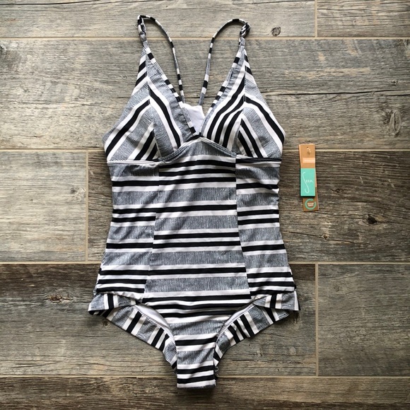 Seea Other - NWT Seea Felina One Piece in Rayas
